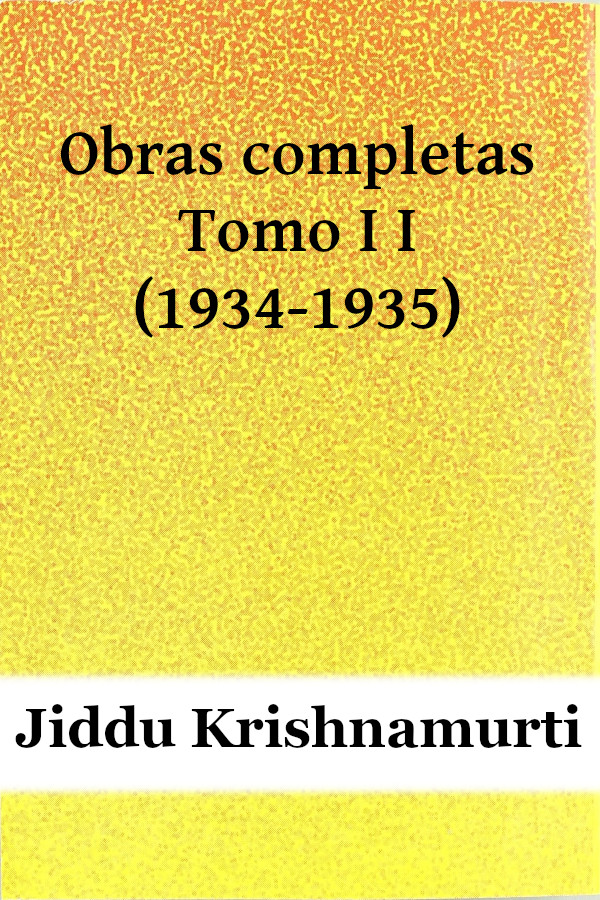 Obras completas. Tomo II (1934-1935)