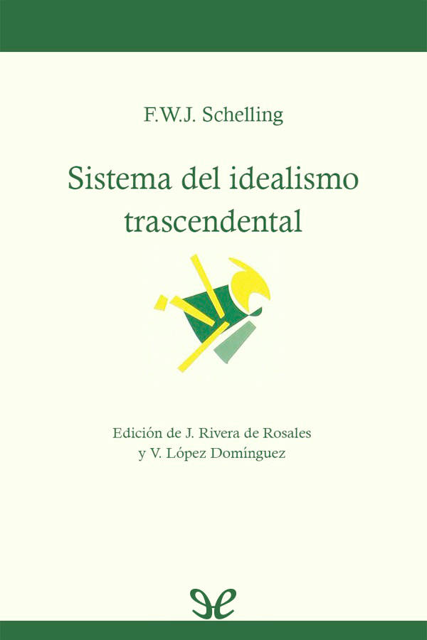 Sistema del idealismo trascendental