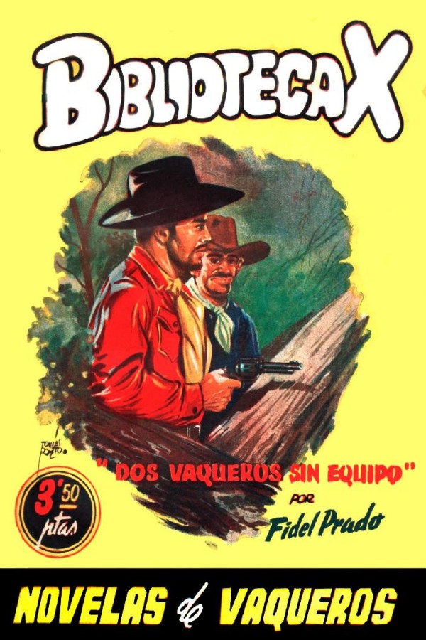 Dos vaqueros sin equipo